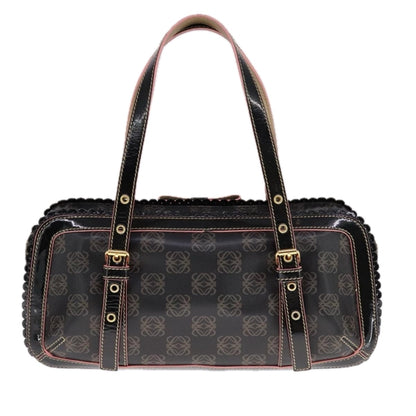 Fendi Black Canvas Mamma Baguette