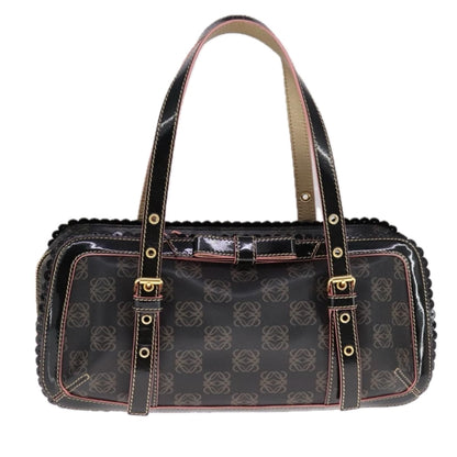 Fendi Black Canvas Mamma Baguette