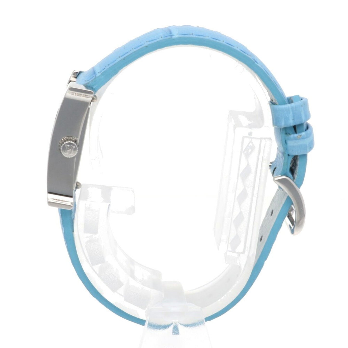 Hermès White Steel H