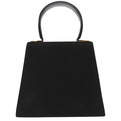 Salvatore Ferragamo Black Leather Gancini