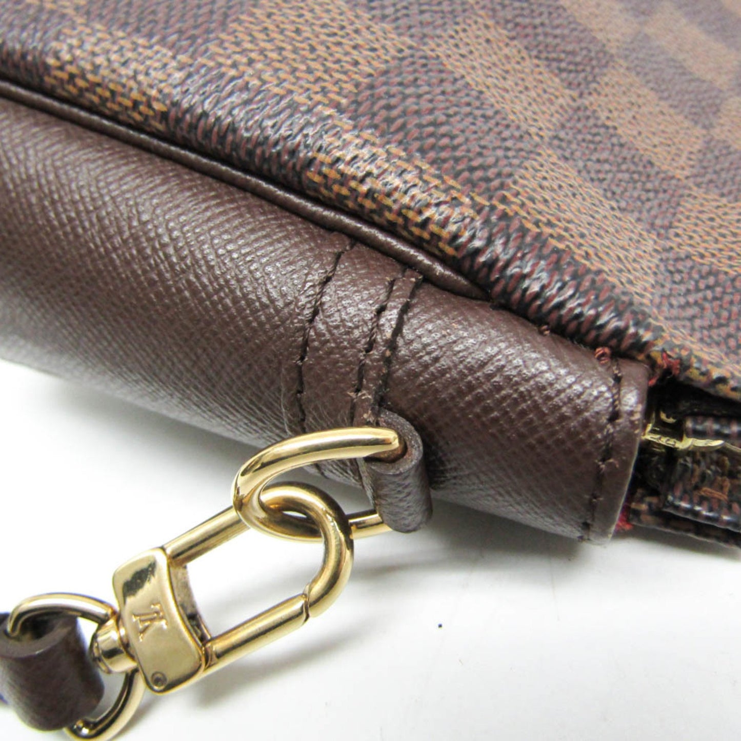 Louis Vuitton Brown Canvas Trousse Makeup