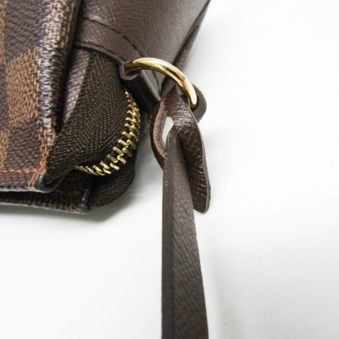 Louis Vuitton Brown Canvas Trousse Makeup