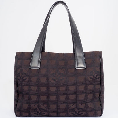 Chanel Black Leather Medaillon