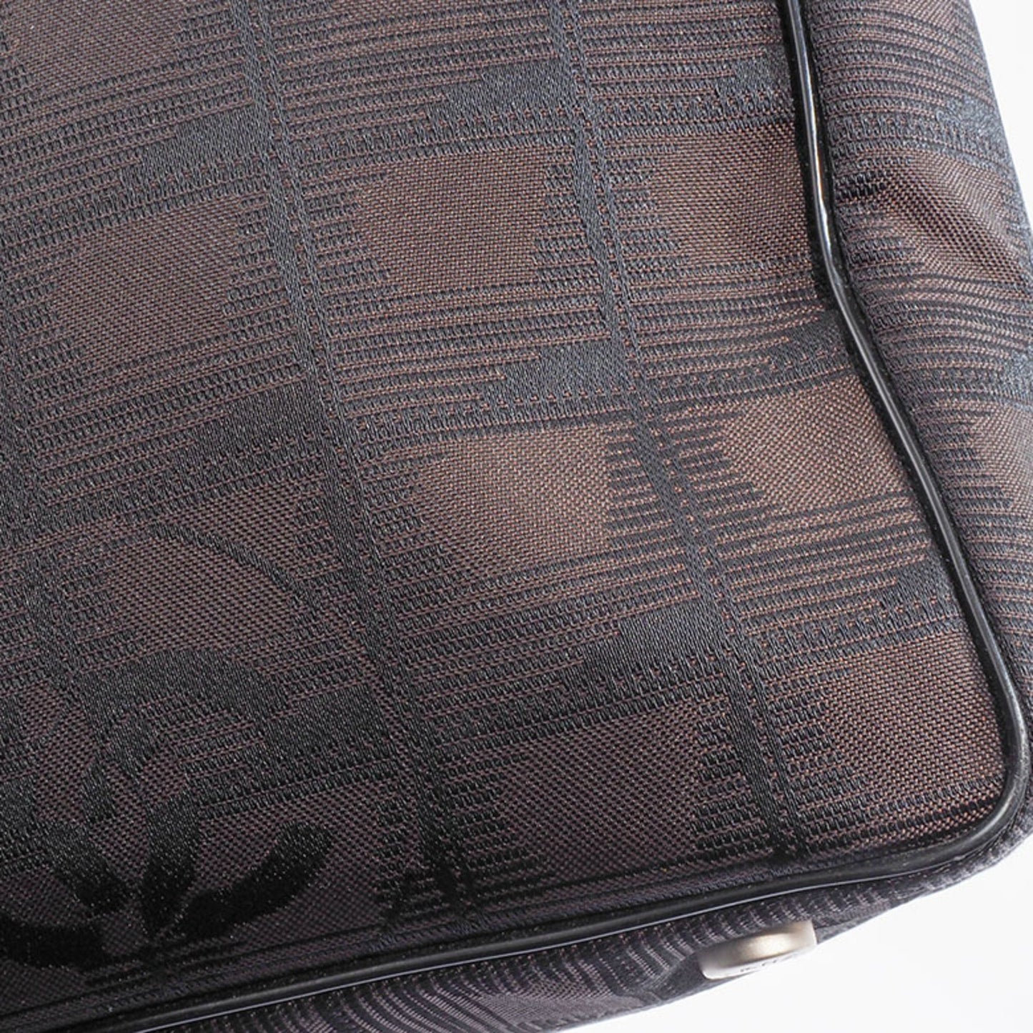 Chanel Brown Synthetic Travel Line