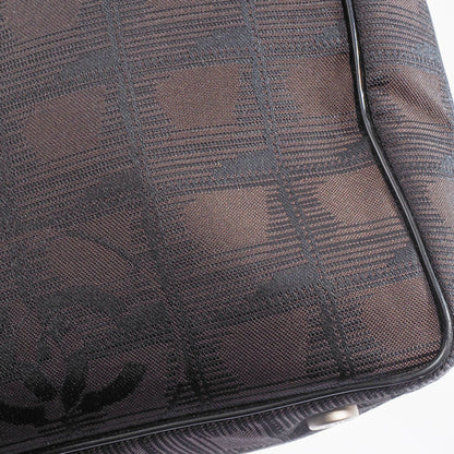 Chanel Brown Synthetic Travel Line