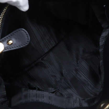 Salvatore Ferragamo Black Leather Gancini