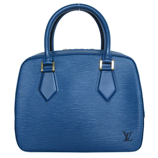 Louis Vuitton Blue Leather Sablon