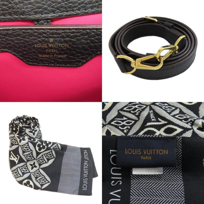 Louis Vuitton Black Leather Handbag