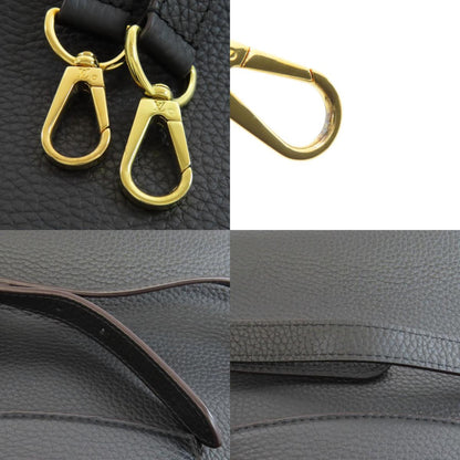 Louis Vuitton Black Leather Handbag