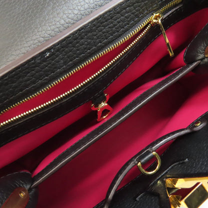 Louis Vuitton Black Leather Handbag