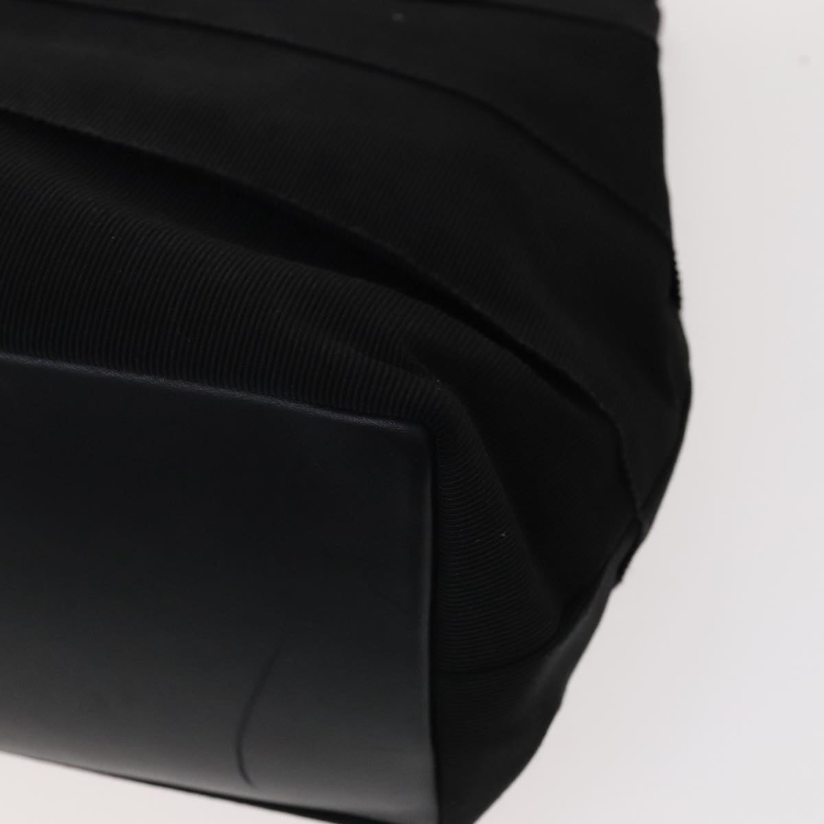 Salvatore Ferragamo Black Canvas Vara