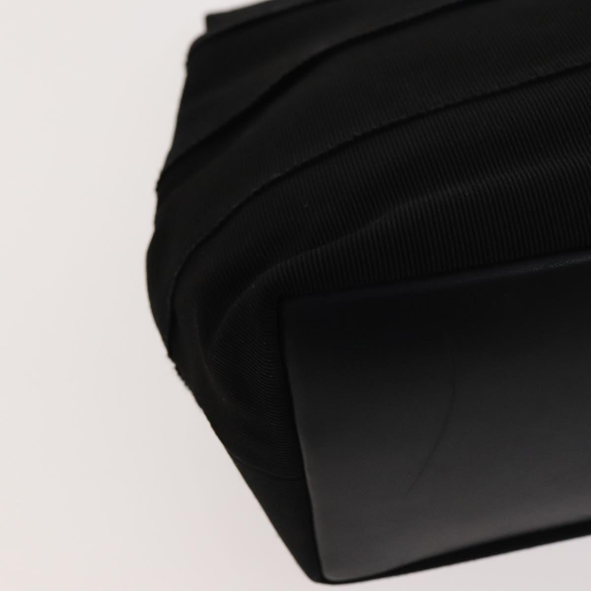 Salvatore Ferragamo Black Canvas Vara