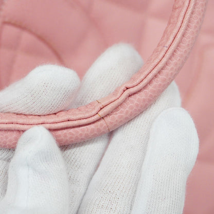 Chanel Pink Leather Medaillon