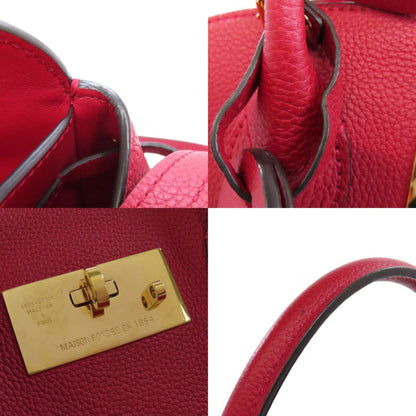 Louis Vuitton Red Leather Milla