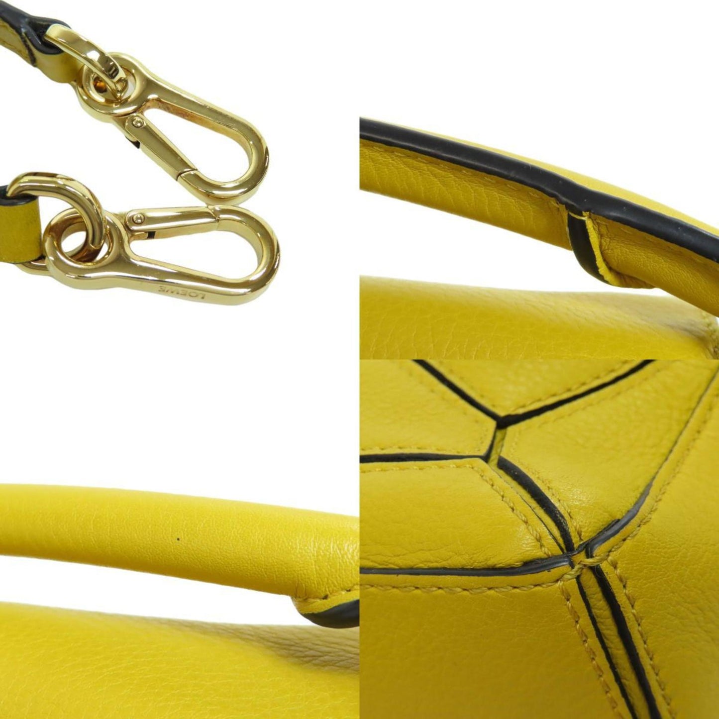 Loewe Yellow Leather Puzzle