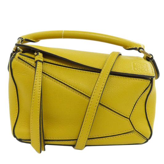 Loewe Yellow Leather Puzzle