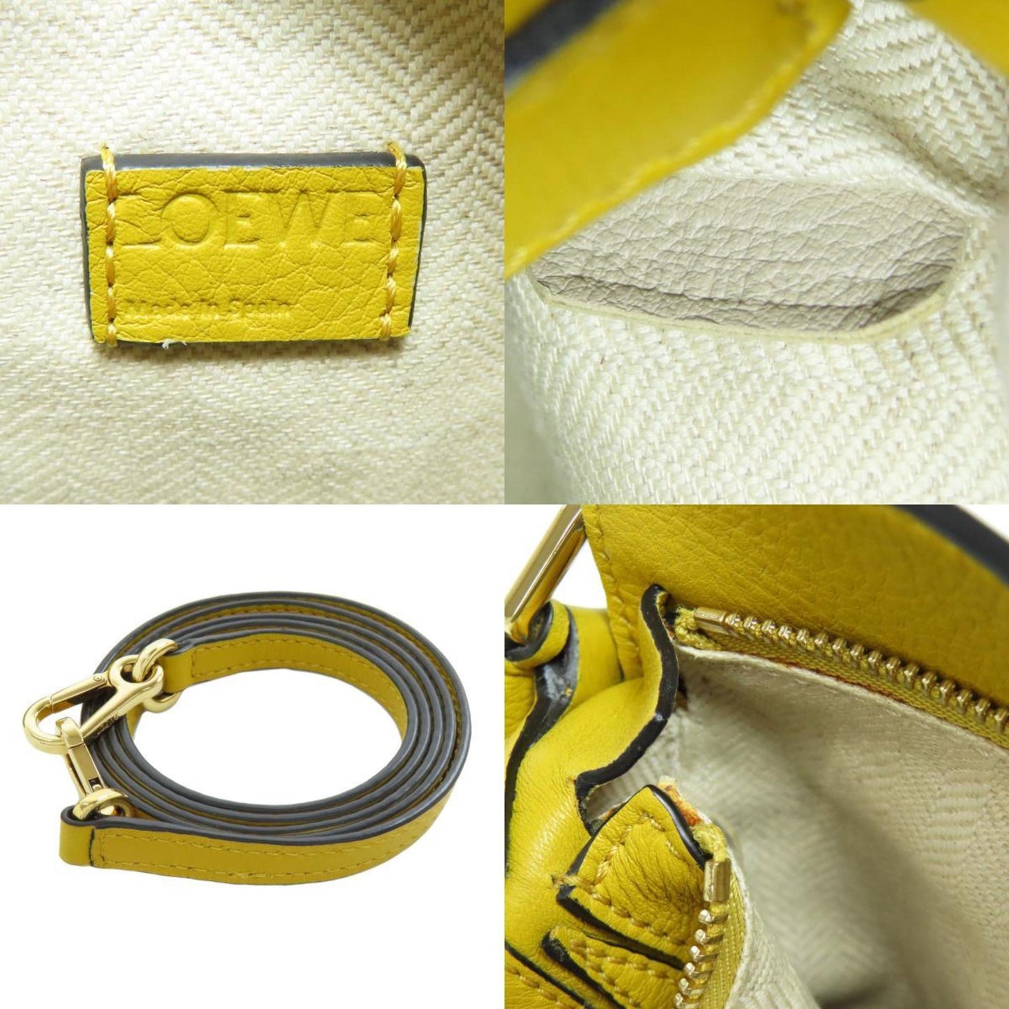 Loewe Yellow Leather Puzzle