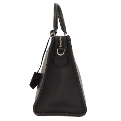 Louis Vuitton Black Leather Very Zipped Tote