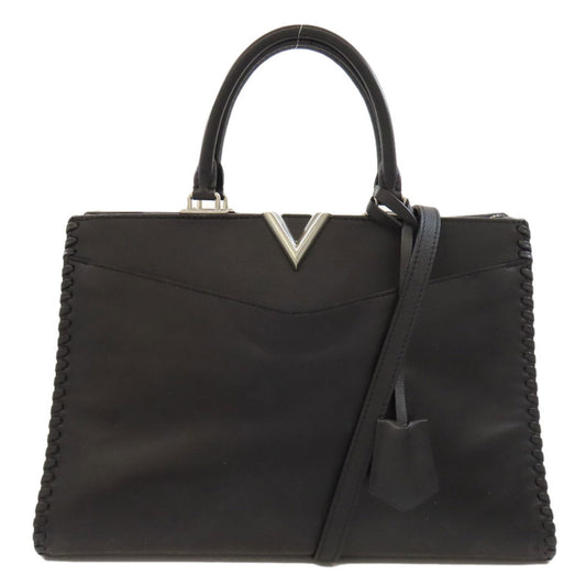 Louis Vuitton Black Leather Very Zipped Tote