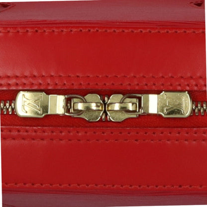 Louis Vuitton Red Leather Sablon