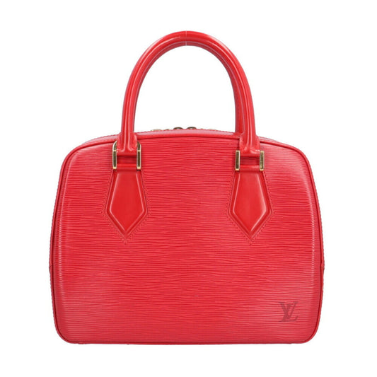 Louis Vuitton Red Leather Sablon