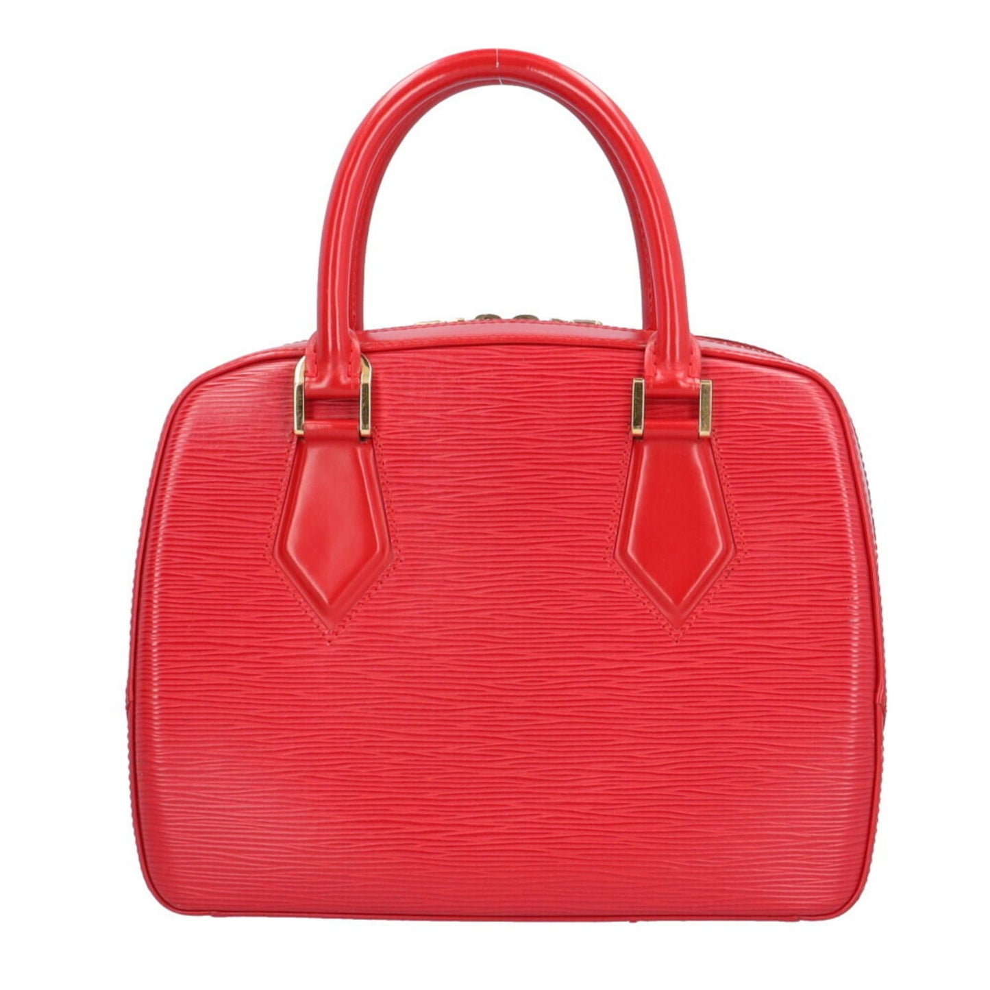 Louis Vuitton Red Leather Sablon