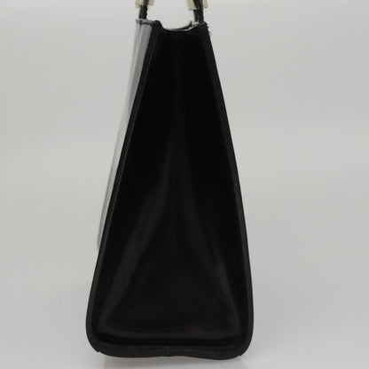 Salvatore Ferragamo Black Patent Leather Handbag
