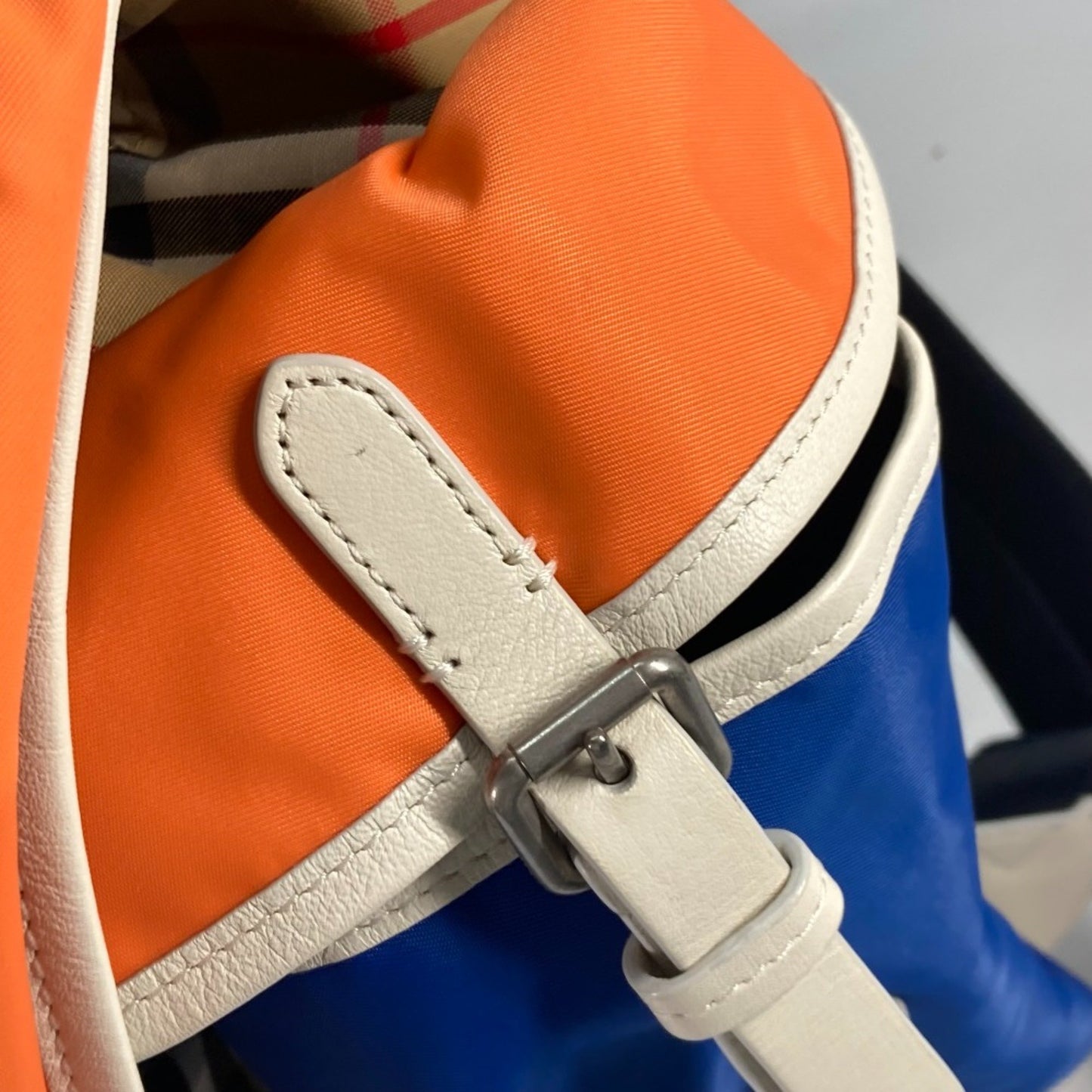 Burberry Brown Leather Backpack