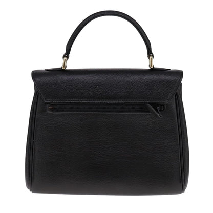Burberry Black Leather Handbag