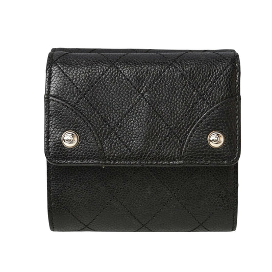 Chanel Black Leather Wallet