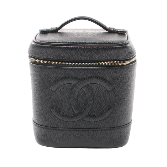 Chanel Black Leather Handbag