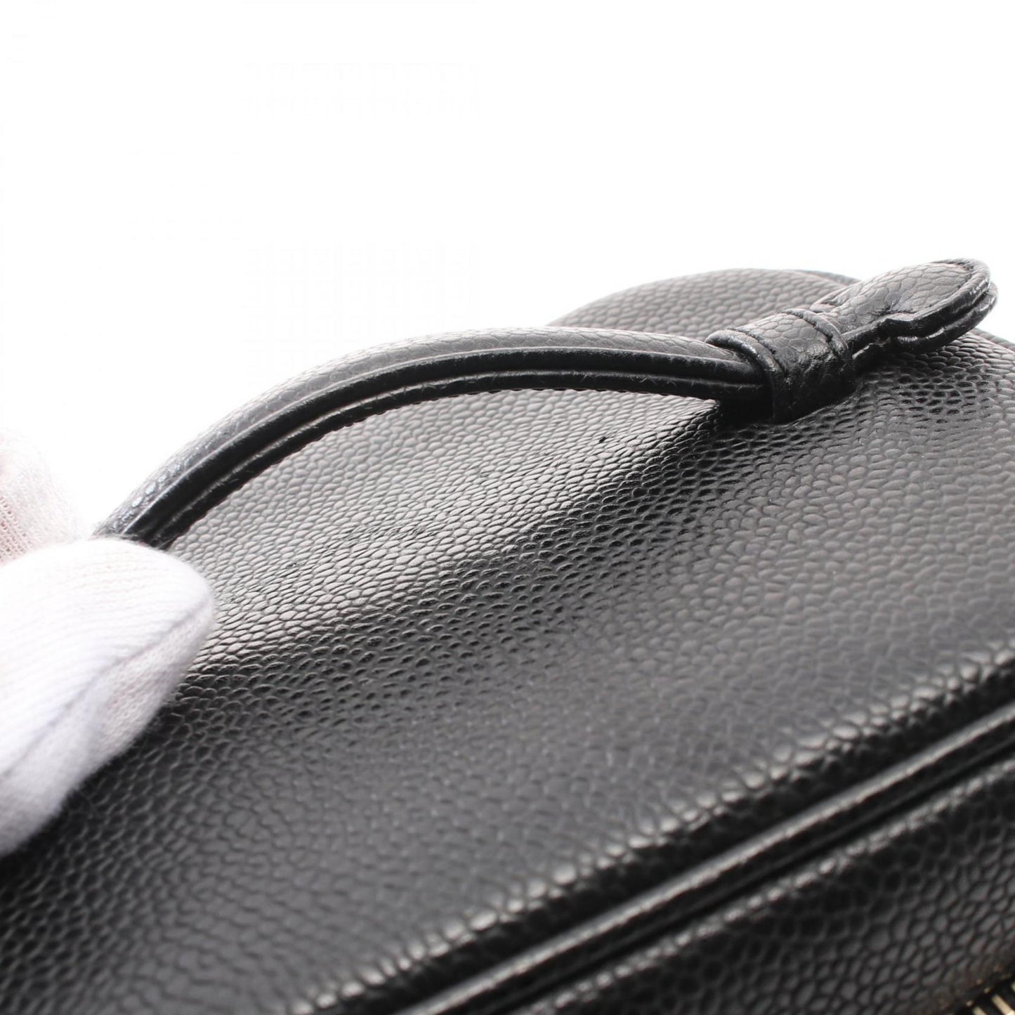 Chanel Black Leather Handbag