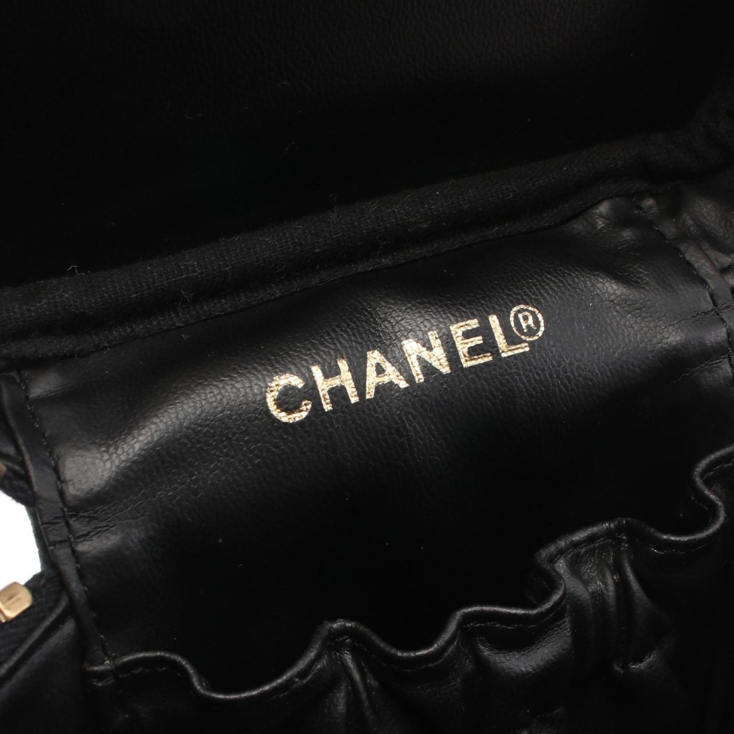 Chanel Black Leather Handbag