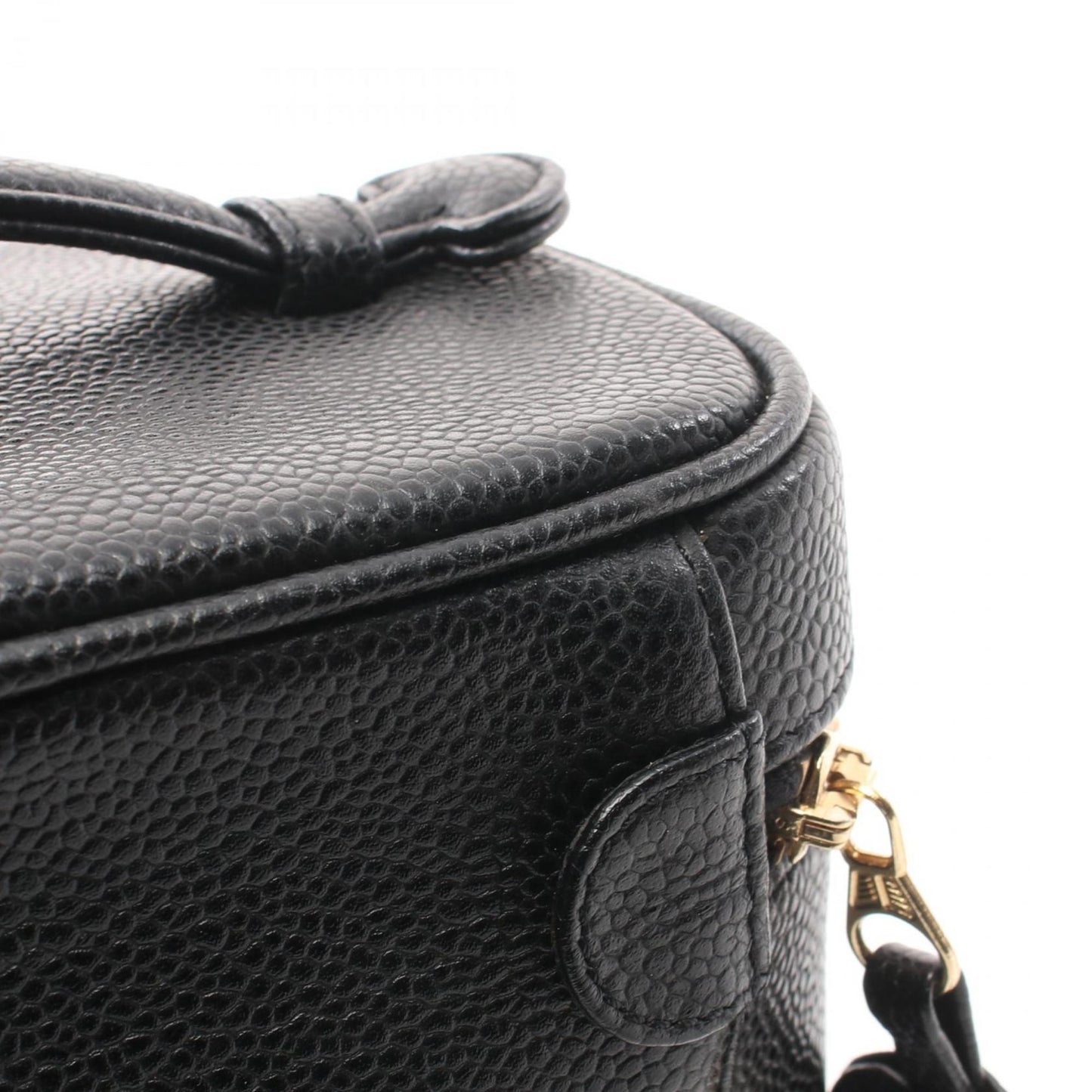 Chanel Black Leather Handbag