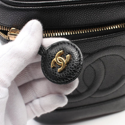Chanel Black Leather Handbag