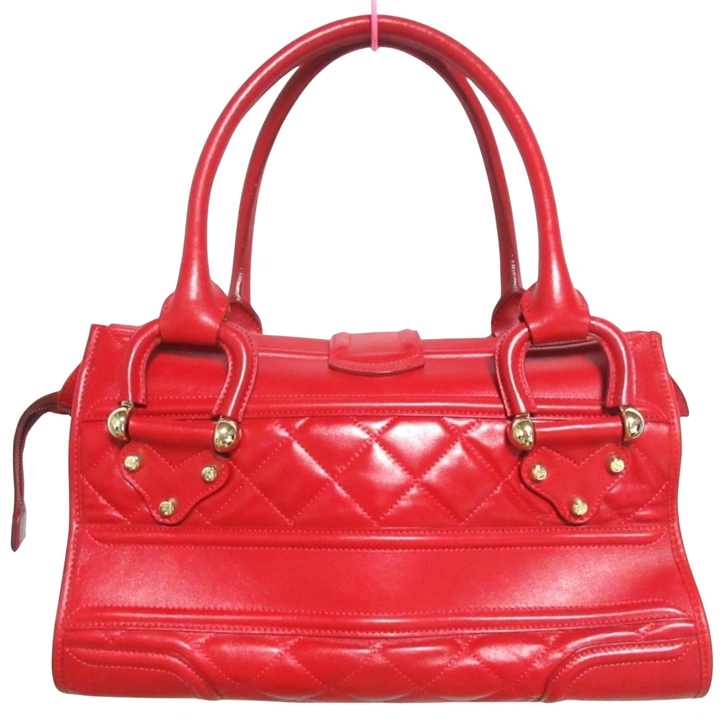 Burberry Red Leather Handbag