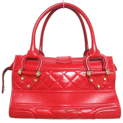 Burberry Red Leather Handbag