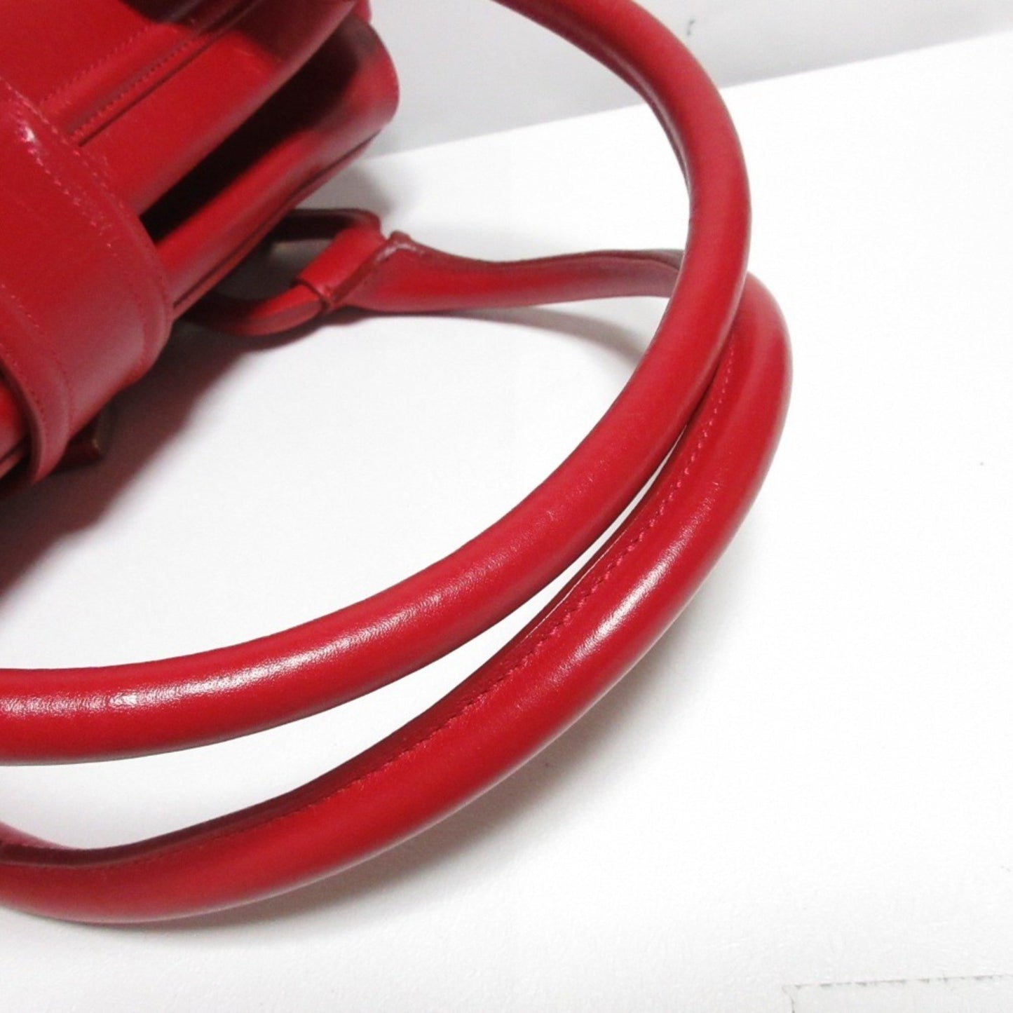 Burberry Red Leather Handbag