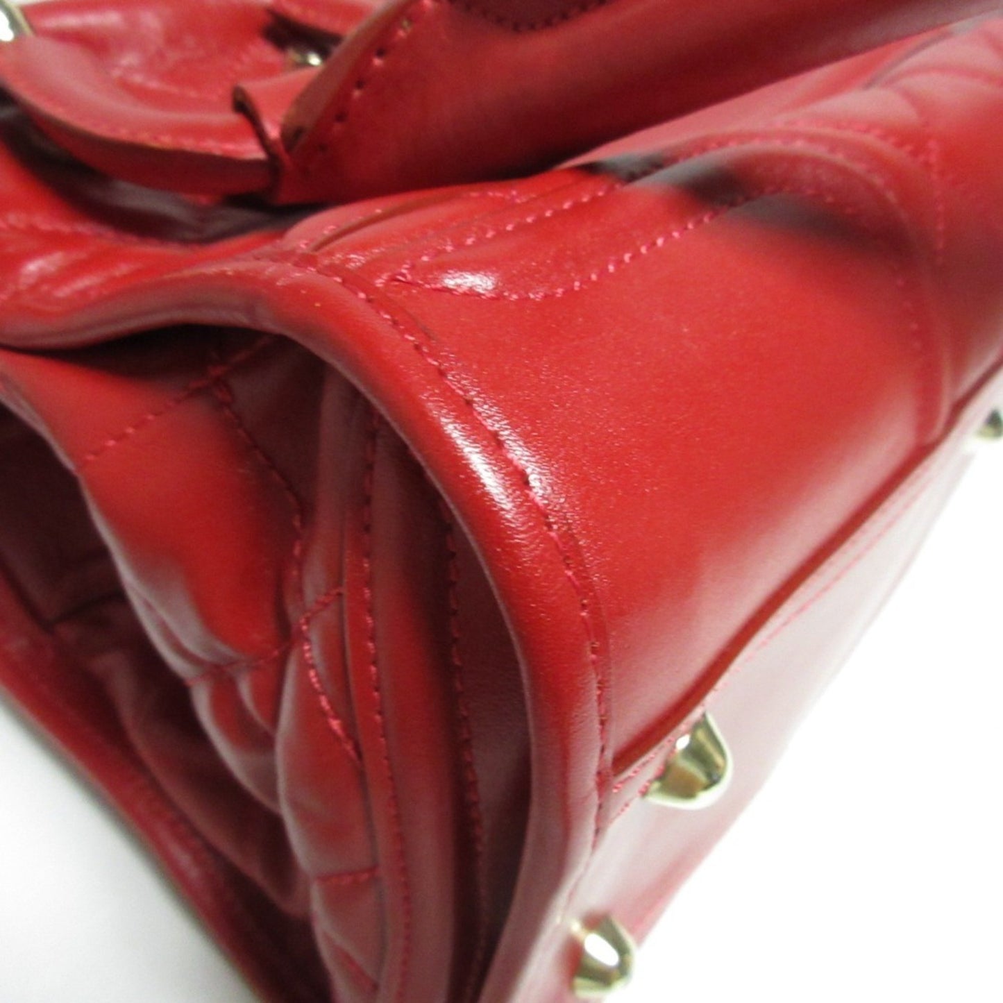 Burberry Red Leather Handbag