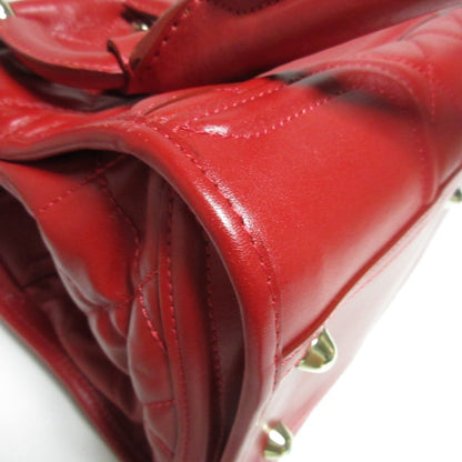 Burberry Red Leather Handbag