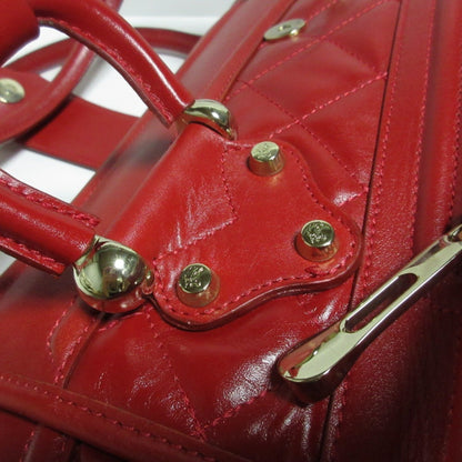 Burberry Red Leather Handbag