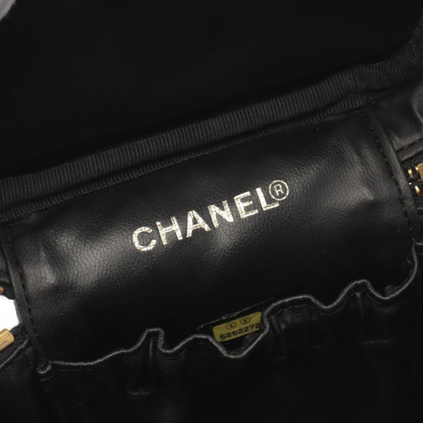 Chanel Black Leather Handbag