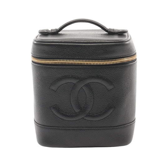Chanel Black Leather Handbag