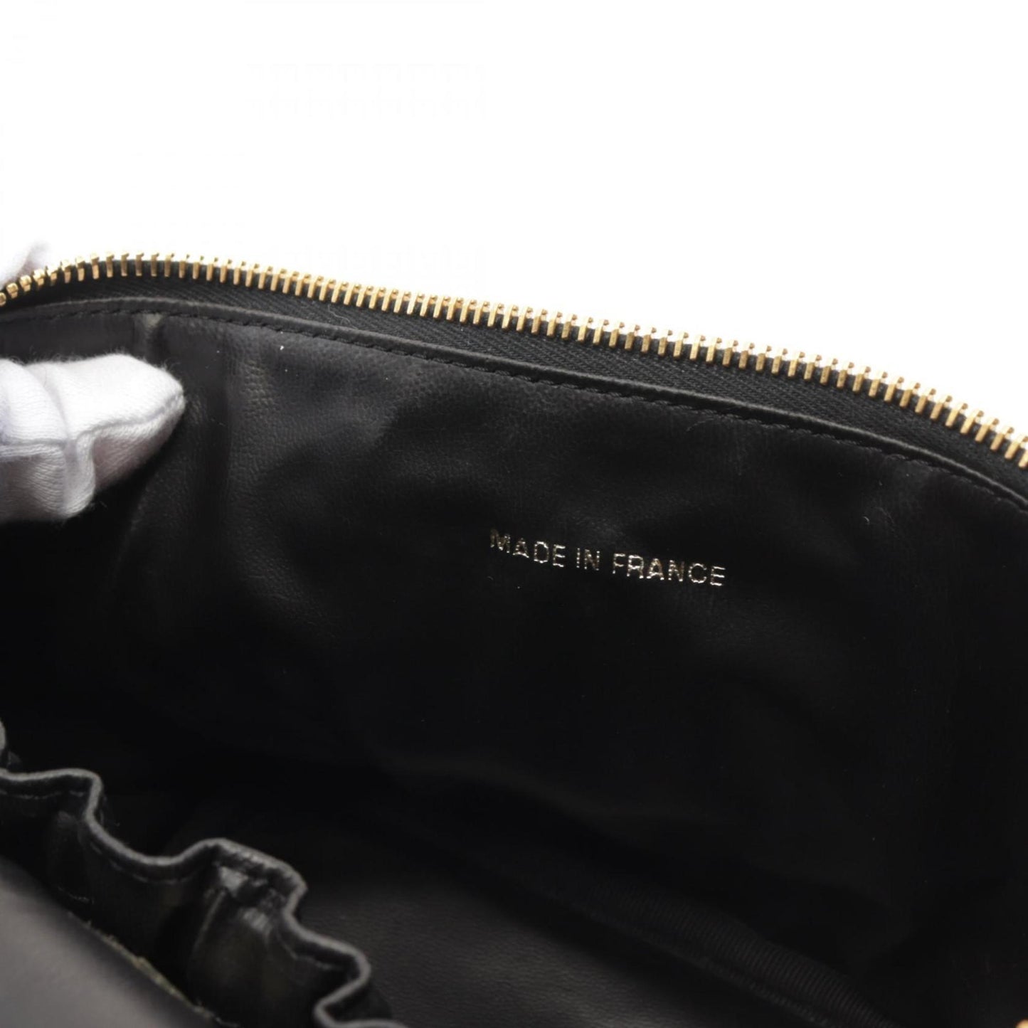 Chanel Black Leather Handbag