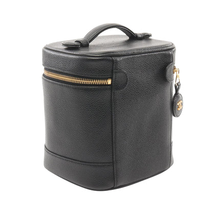 Chanel Black Leather Handbag