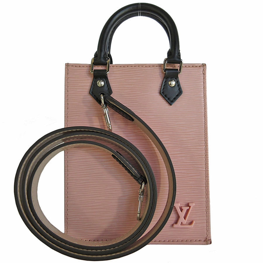 Louis Vuitton Pink Leather Sac Plat