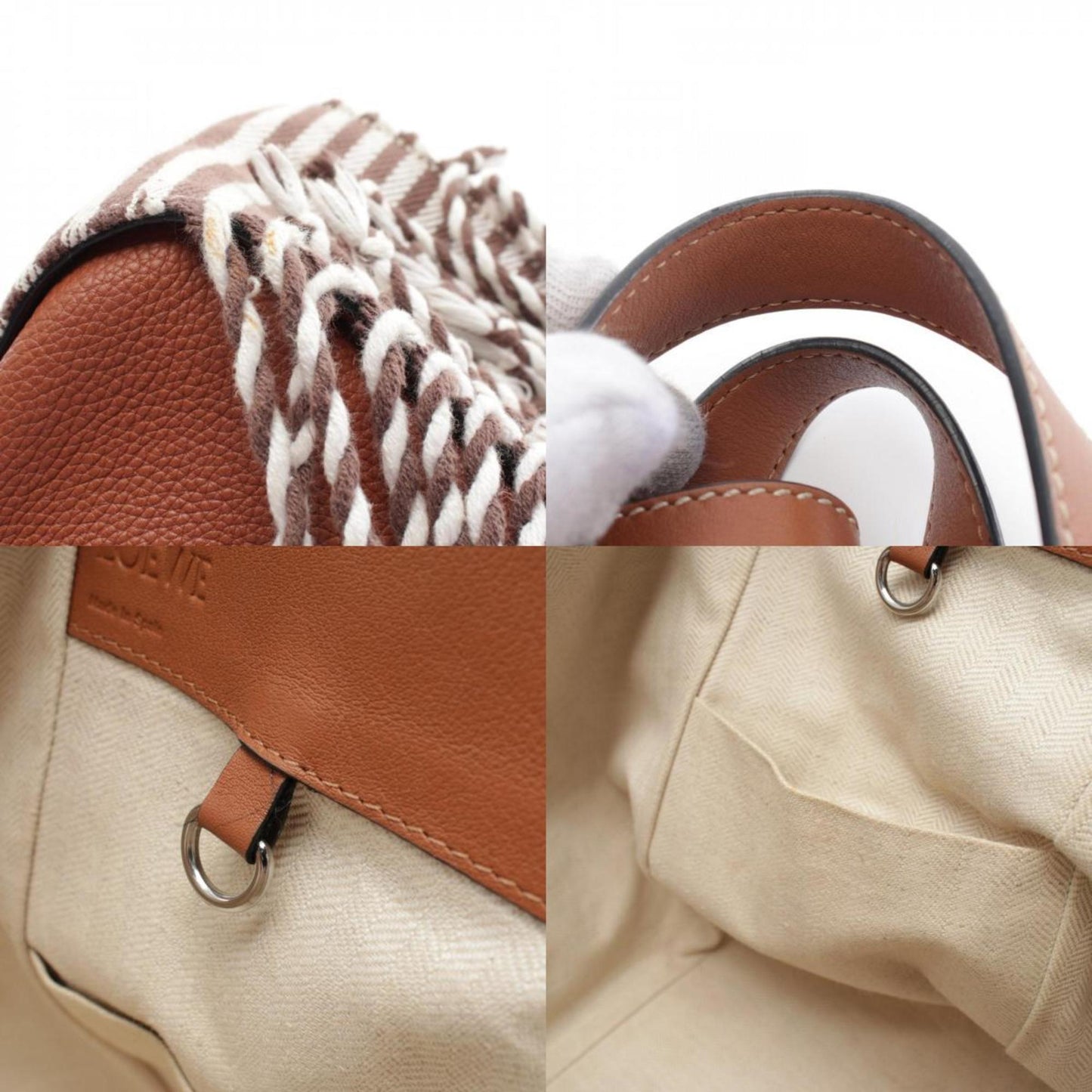 Loewe Brown Leather Hammock