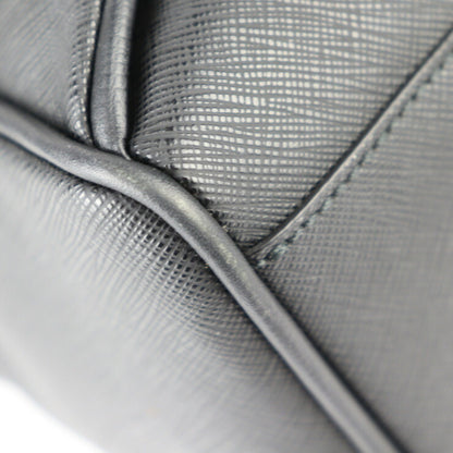 Bally Black Leather Backpack