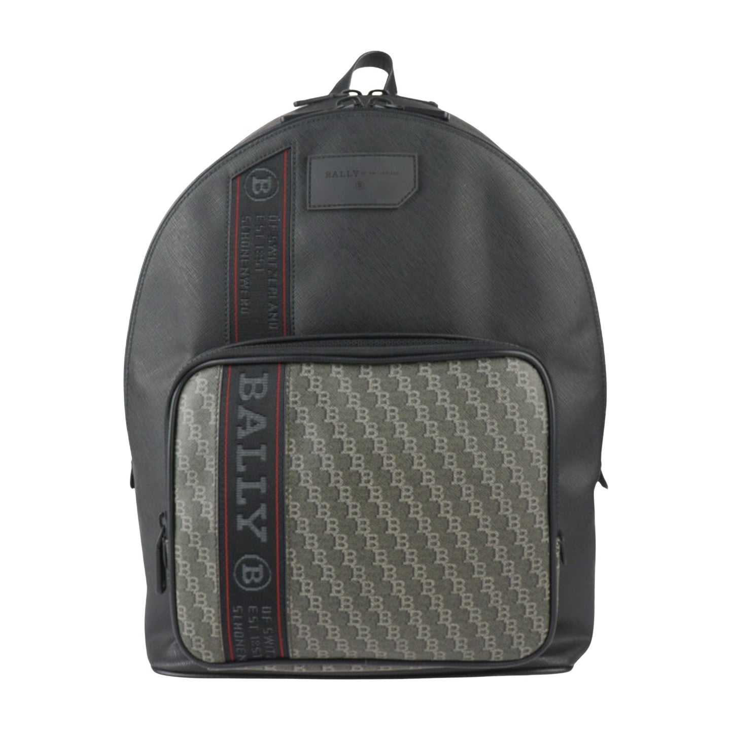 Bally Black Leather Backpack