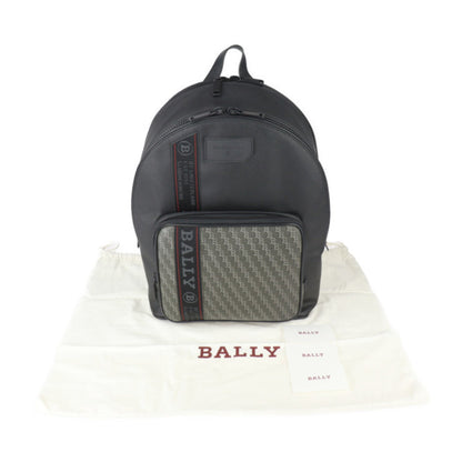 Bally Black Leather Backpack